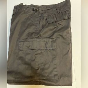 Mens Black Cargo Pants  Size (54 EU) 42x 31